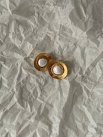 Серьги Pearl, Золотые