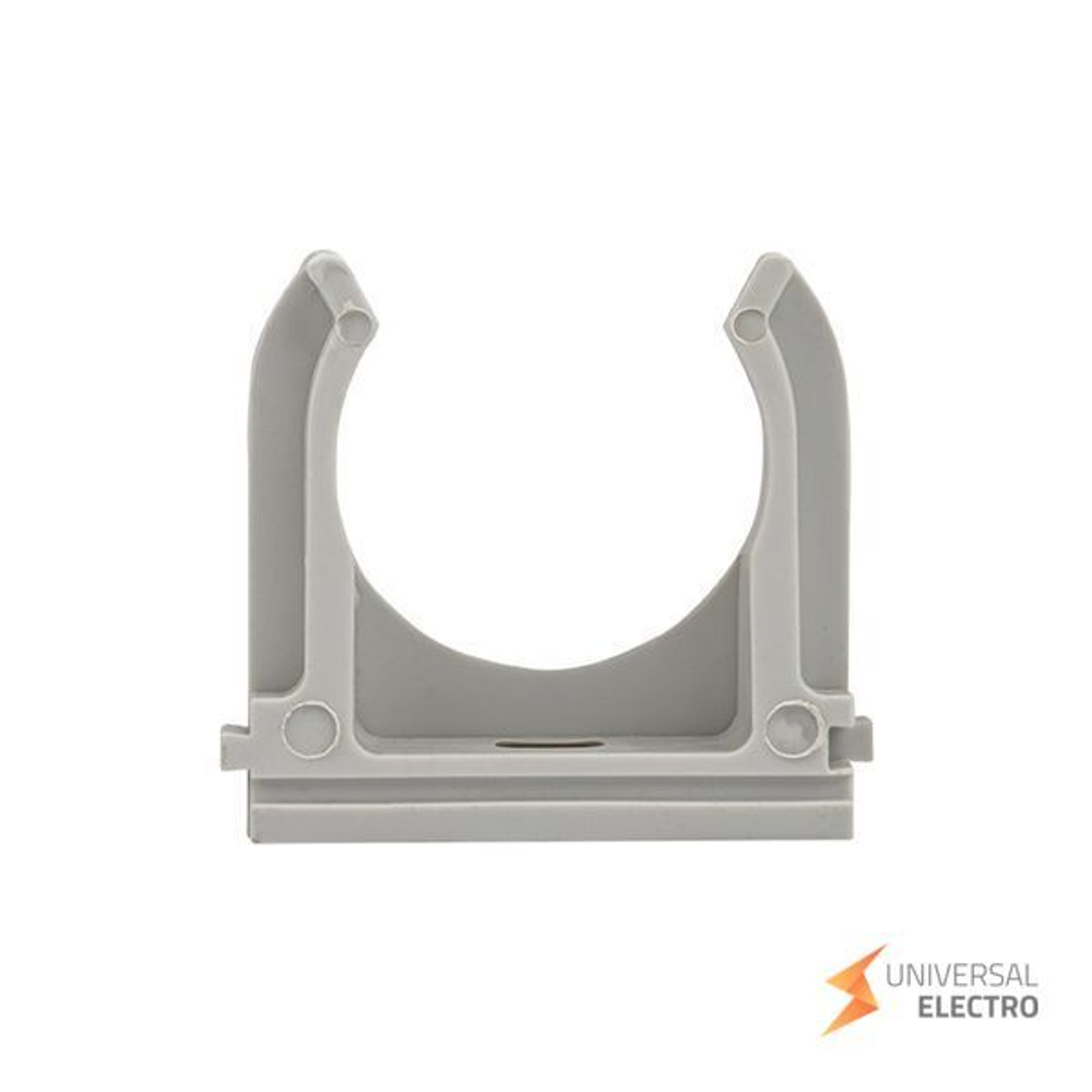 Крепеж-клипса d32 мм (10 шт) серая EKF-Plast