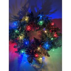 ENIN-2M ЭРА Гирлянда LED Нить 2 м мультиколор, АА, IP20