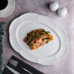 Блюдо овальное 36 см,фарфор, Aristocrat, Noble