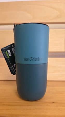 Термостакан Klean Kanteen Rise Tumbler Slide Lid 16oz (473 мл) Brittany Blue (непрокрас на стыке)