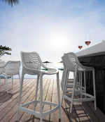 Стул пластиковый полубарный Air Bar 65