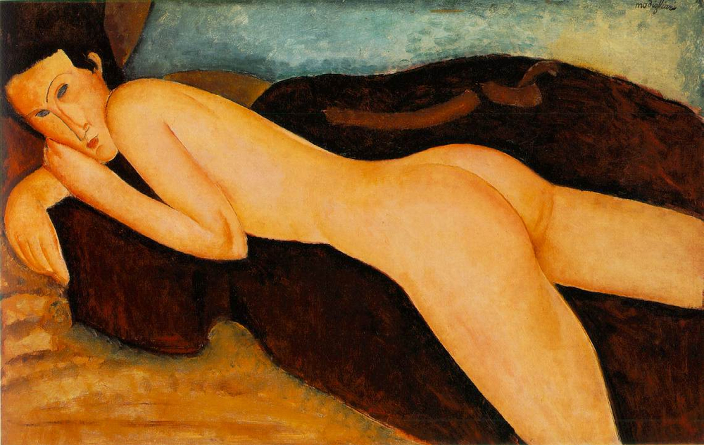 Amedeo Modigliani (1884-1920) - эротическое искусство итальянского художника Амедео Модильяни