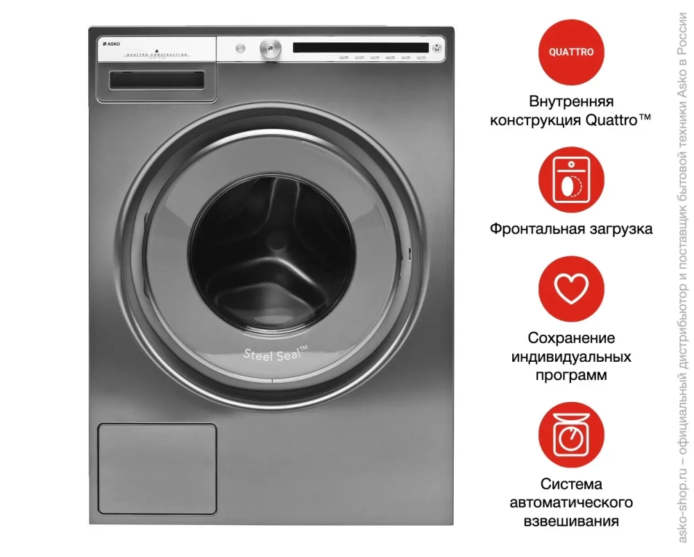 Стиральная машина Asko W4086C.T.P фото 11