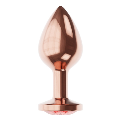 Анальная Пробка Diamond Ruby Shine S Розовое Золото 4024-01lola