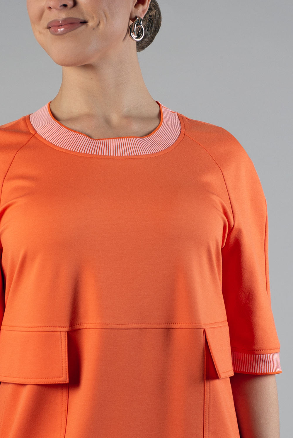 Платье женское 4351АП, апельсин #308Апе054351АП