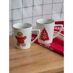 Набор из двух кружек Joyful Christmas из коллекции New Year Essential, 380 мл