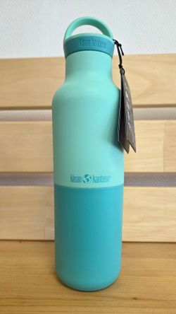 Термобутылка Klean Kanteen Rise Vac Classic Arch Loop 20oz (592 мл) Cabbage (наплыв краски по стыку)