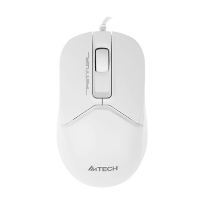 Мышь A4Tech Fstyler FM12, белая, USB