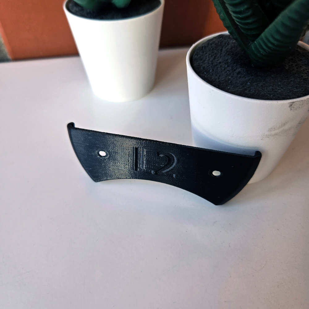 Набор 2 шт., настенный кронштейн для Яндекс станций (Яндекс-Алиса) Лайт 2, черный, 3D печать, YNDX-00026