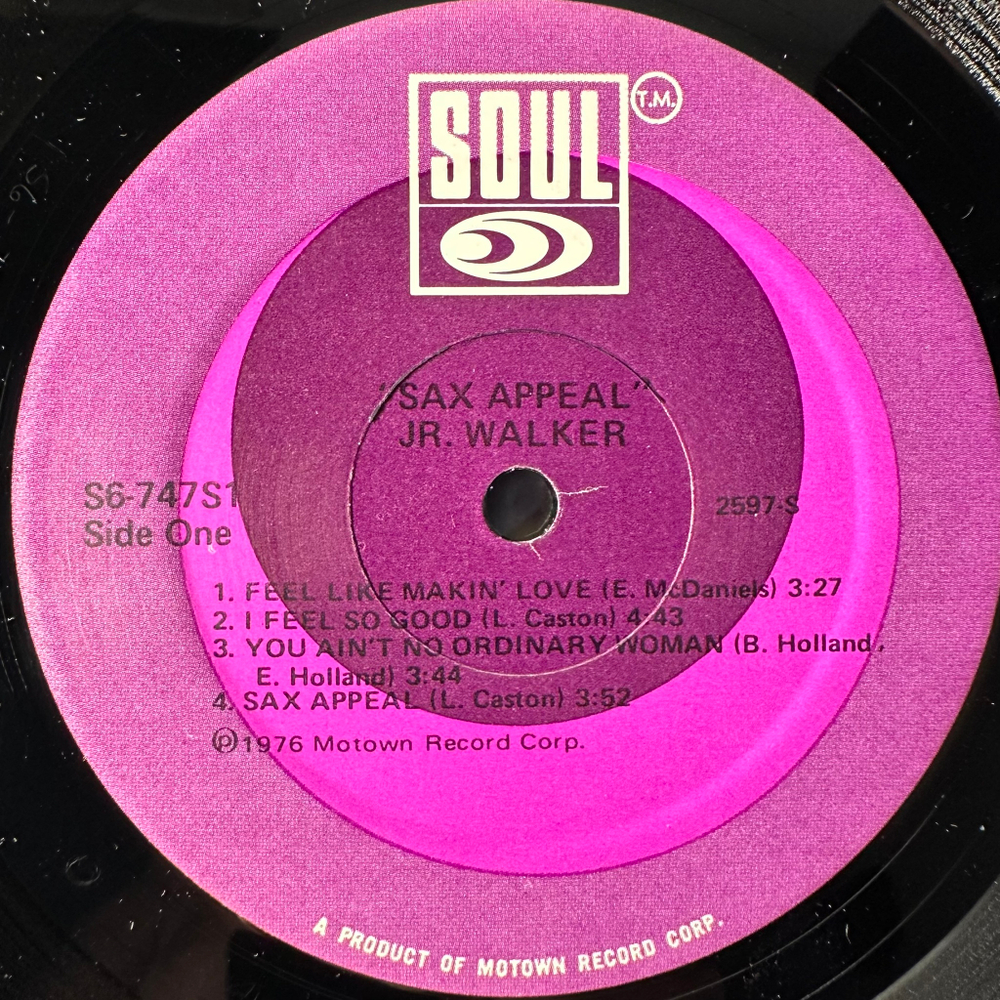 Jr. Walker – Sax Appeal (США 1976г.)