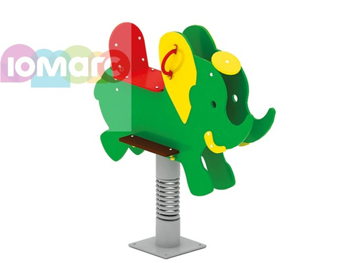 Качалка на пружине "Слоник"