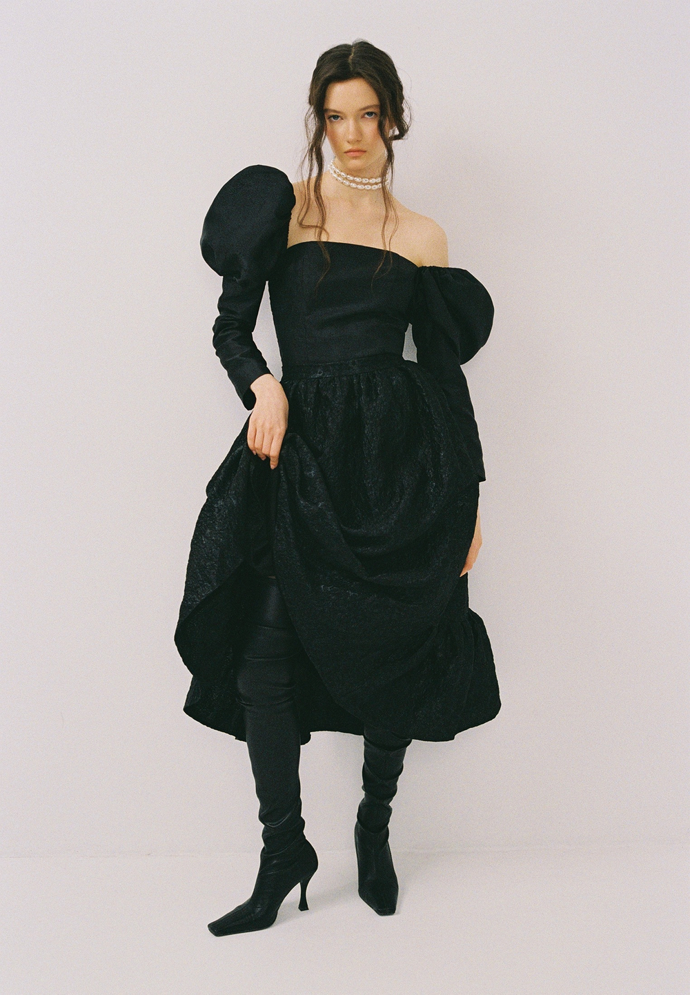 Noir skirt