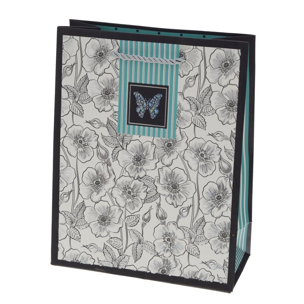 GAEM Пакет подарочный (бумага 210г/м2, блок микс 12шт), L18 W8 H23 см, 4в.