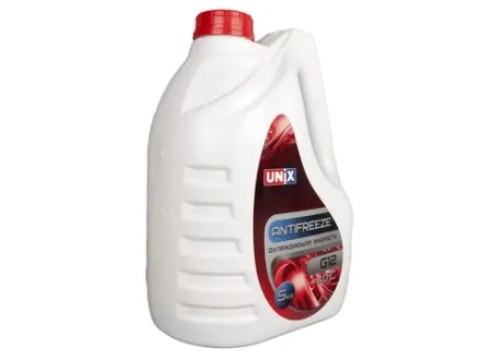 Антифриз UNIX G12 красный 5 кг