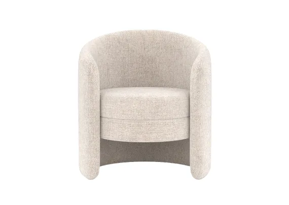 Кресло Ellipse E7.4 (молочный, рогожка)