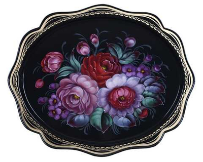 Zhostovo metal tray A15D180526228