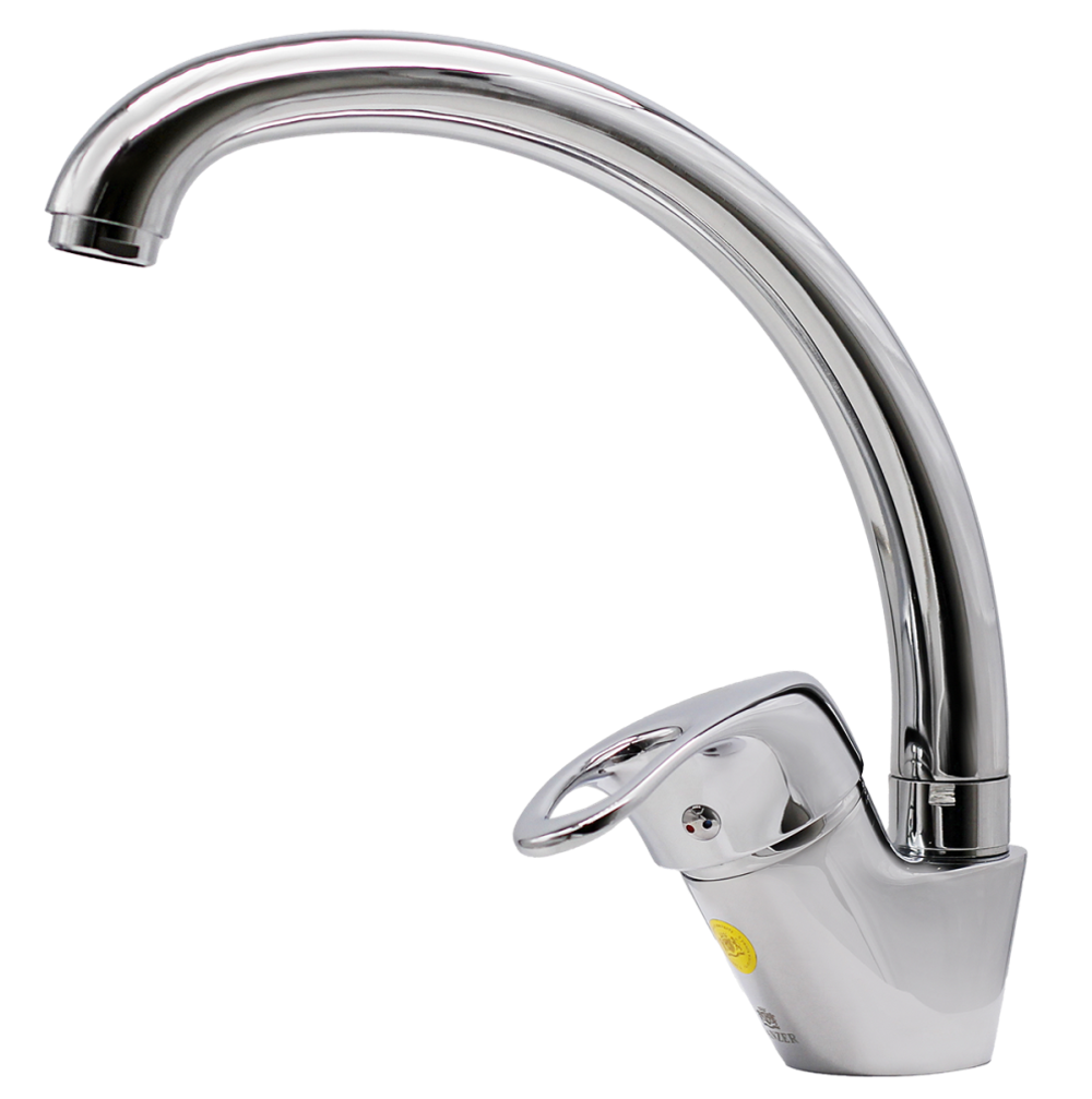 08023 Смеситель однорычажный для кухни "GANZER"  (10/1шт)