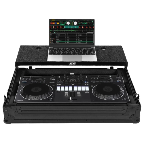 Кейс UDG Ultimate Flight Case Pioneer DDJ-REV5 Black Plus (Laptop Shelf)
