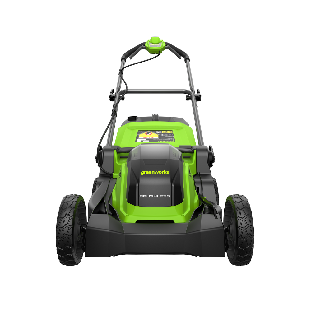 Аккум. газонокосилка GREENWORKS GD40LM411 бесщеточная с 1хАКБ 5 А.ч и ЗУ 2521007UG