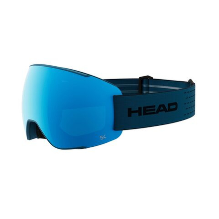 HEAD 24/25 очки горнолыжные 390864 MAGNIFY 5K+SL очки гл UNISEX линза 5K petrol /blue