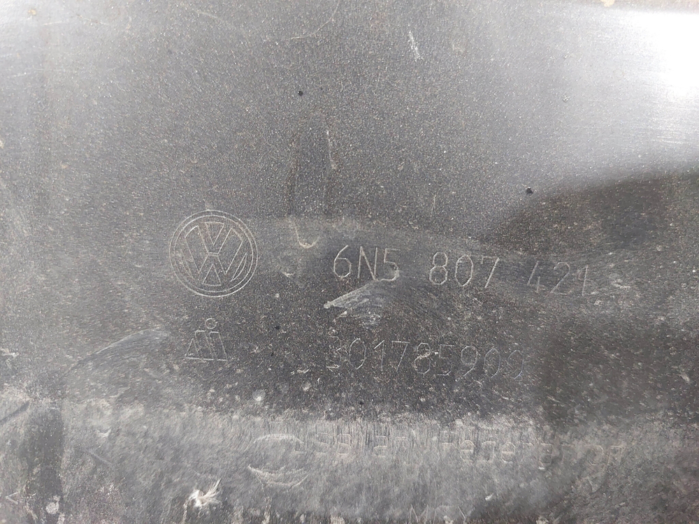 Бампер задний Volkswagen Polo 6 20-нв Б/У Оригинал 6N5807421