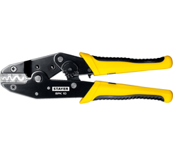 STAYER SPK-10, 0.5 - 10 мм2, пресс-клещи для медных наконечников, Professional (45440)