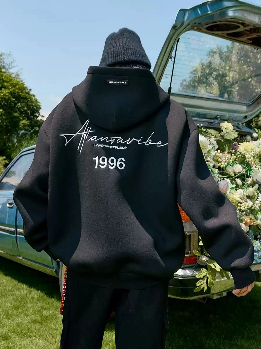 Худи HARSHandCRUEL "Atlanta Flow" Oversized Zip Hoodie