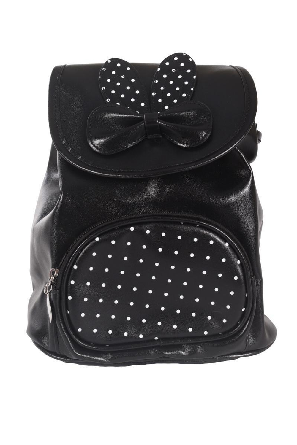 Рюкзак детский "Бантики-горошки", см, 1 отд+1 карман, 6 цветов микс