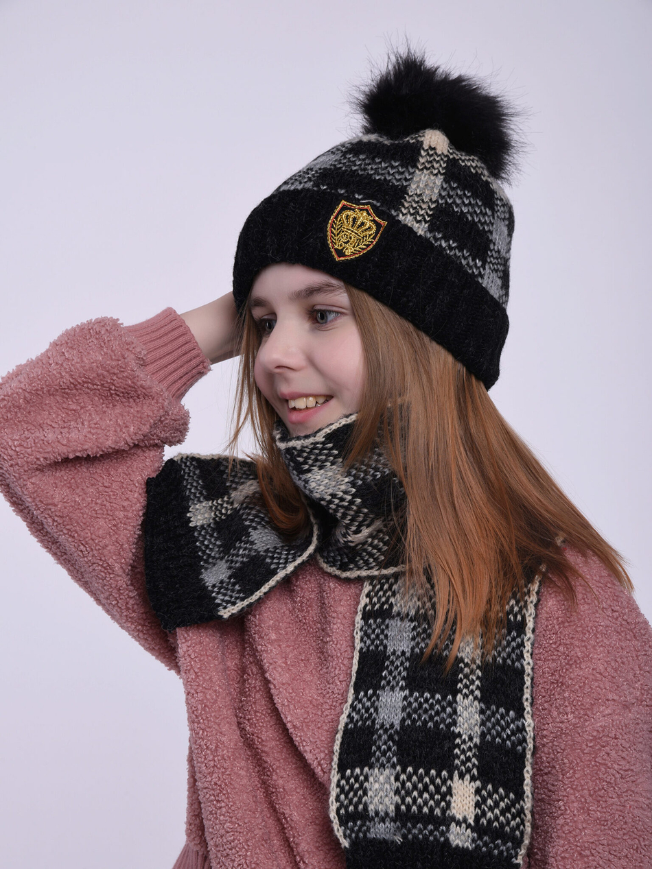 Комплект детский (Шапка+Шарф)