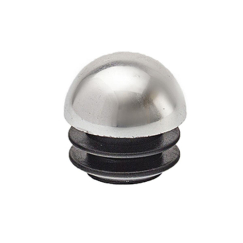 ЗАГЛУШКА ELEMENT СФЕРИЧЕСКОЕ ХРОМ D25ММ 2ШТ