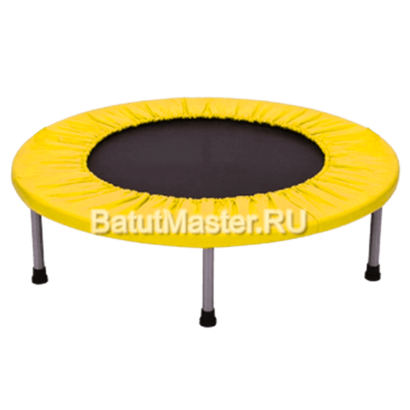 Каркасный батут "Улыбка" диаметр 3,3 фт, жёлтый B-15712