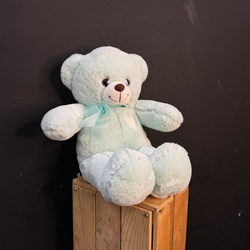 Медведь плюшевый цвета Тиффани