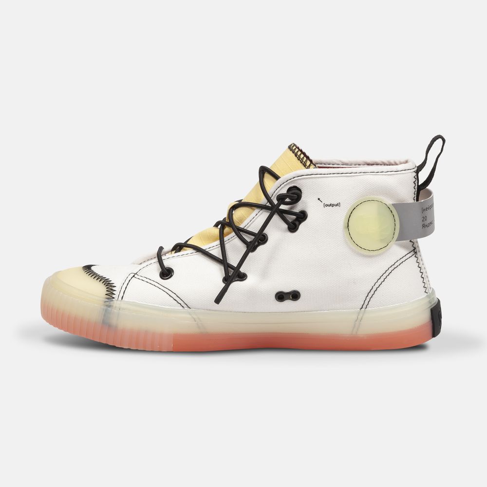 Кеды Яндекс x Два Мяча белые