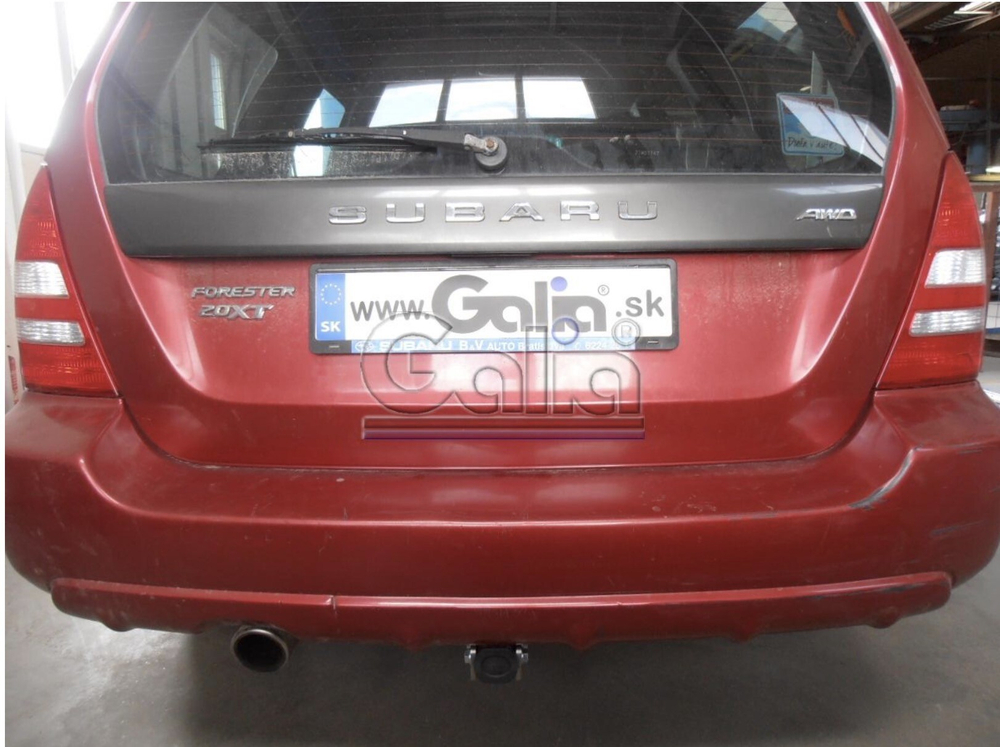 Фаркоп оцинкованный Galia S072C для Subaru Forester 1997-2008(паспорт и сертификат в комплекте)(без электрики)