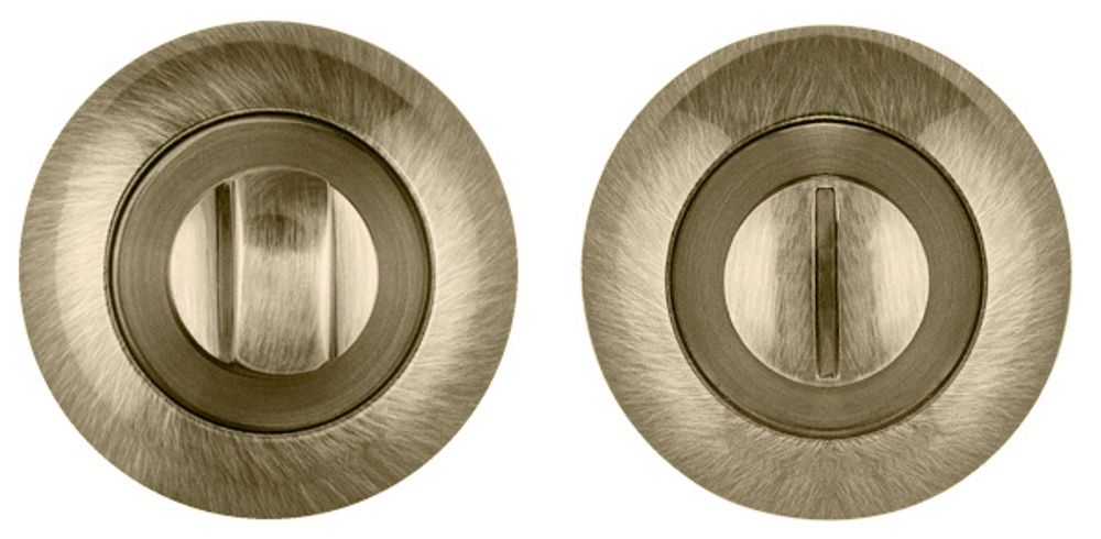 Завертка круг Пунто BK6 TL ABG-6, цвет бронза зеленая к ручкам Rumba TL, Salsa TL, CRONA TL ABG-6, LOGICA TL ABG-6, REX TL ABG-6 (гарантия - 6 месяцев)