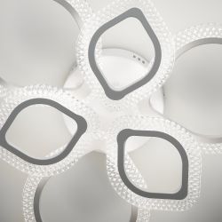 Светильник потолочный светодиодный Rivoli Megan 6110-107 106 Вт LED 2800К - 6200К модерн с пультом | Rivoli