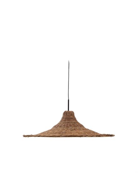 Bladia Абажур для подвесного светильника из ротанга с натуральной отделкой Ø70 см
