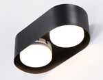 Светильник накладной TN70821/2 BK черный GX53/2 max 12W 200*100*60
