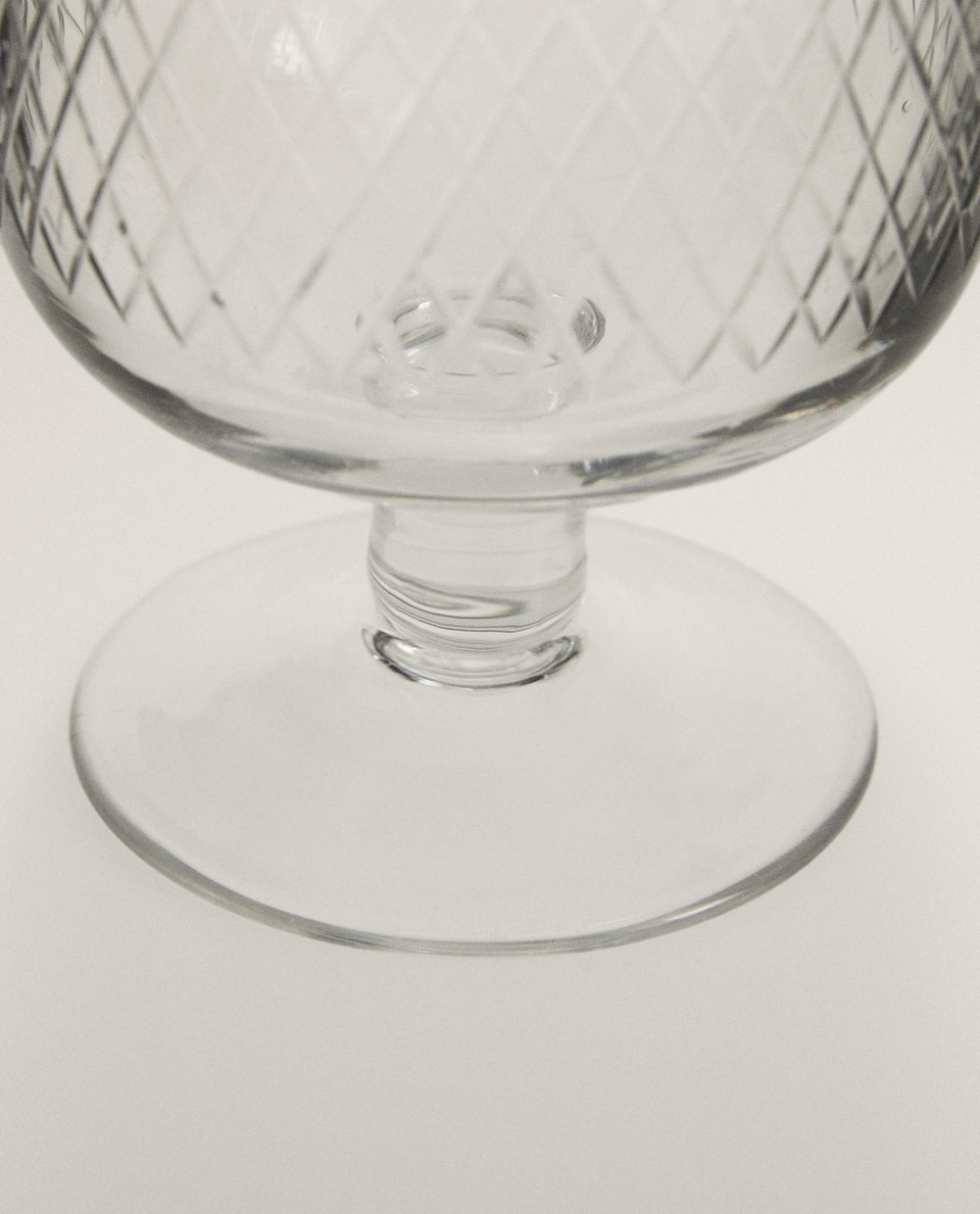 Zara Home бокал из стекла, цвет прозрачный, 11 см