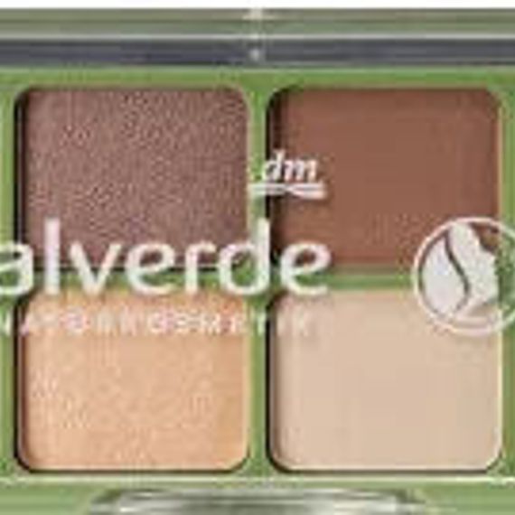 Тени для век Alverde Naturkosmetik Lidschatten Palette 50 Nude Glam с объемом 1 ст.