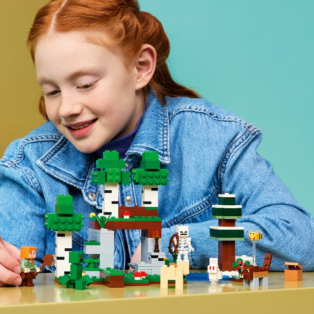 Конструктор LEGO Minecraft 21593 Выживание в первую ночь — фото 9