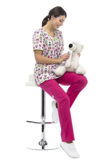 Блуза женская "Совушки" LF2112