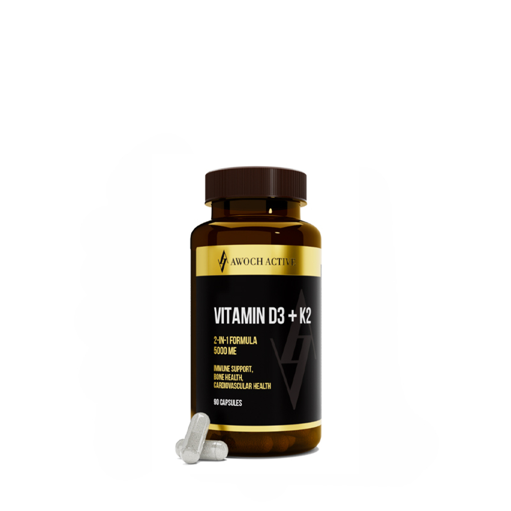 БАД VITAMIN D3 + K2 5000 МЕ (AWOCHACTIVE)