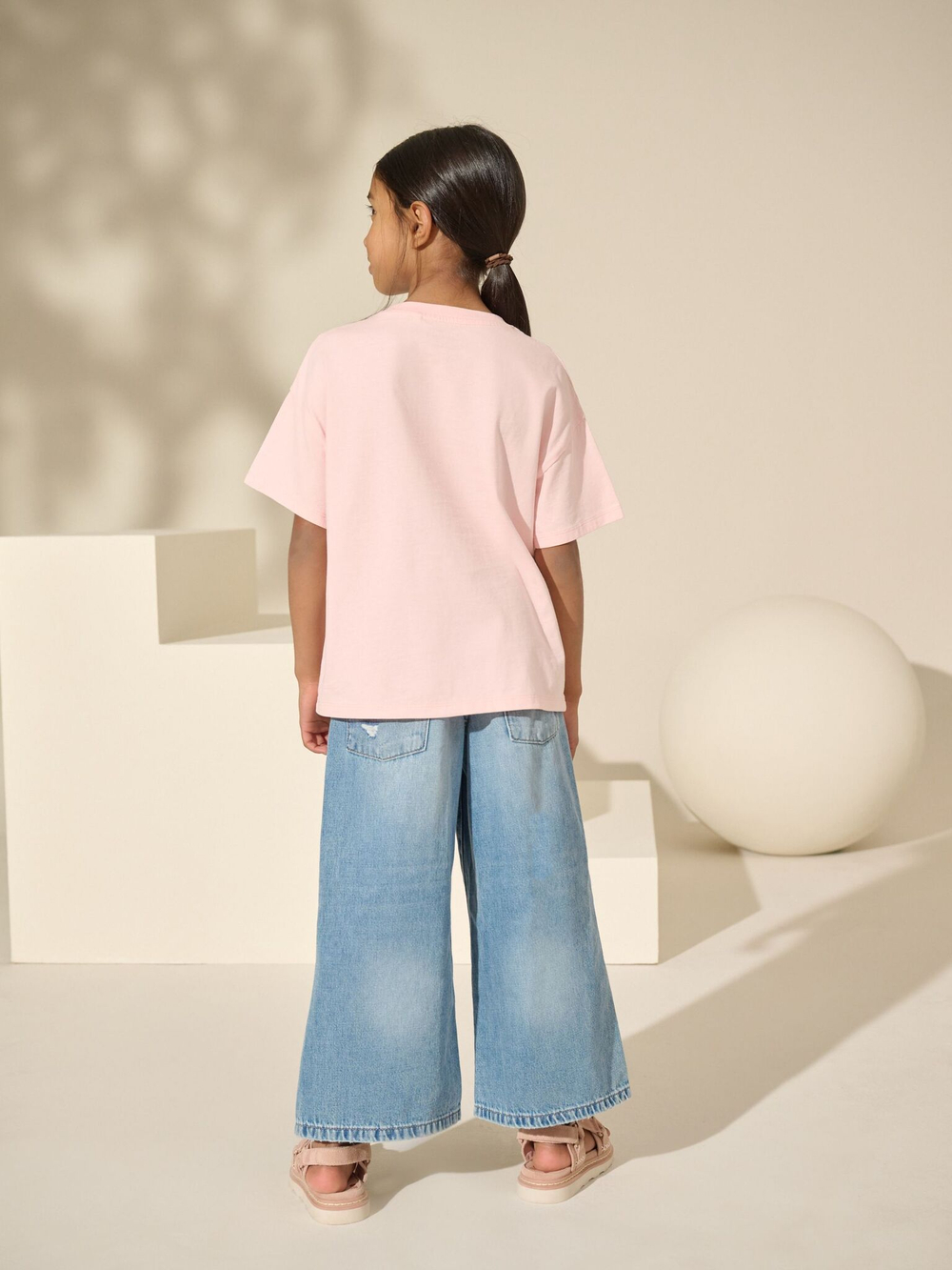 Футболка для девочки Next AK7-098, Розовый