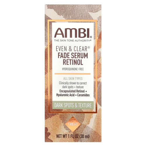AMBI, Even & Clear® Fade Serum Retinol, 30 мл (1 жидк. Унция)