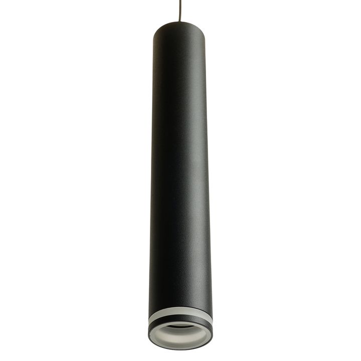 Светильник потолочный Feron ML1008 Barrel LUNA levitation на подвесе MR11 35W 230V, черный 40*250 51377