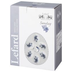 БЛЮДО ДЛЯ 6 ЯИЦ LEFARD "SUNDAY" 20,5*16*8 СМ