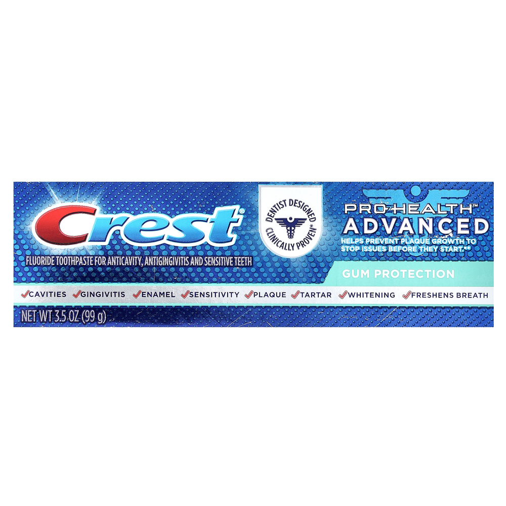 Crest, Pro Health Advanced, зубная паста с фторидом, защита десен, 99 г (3,5 унции)