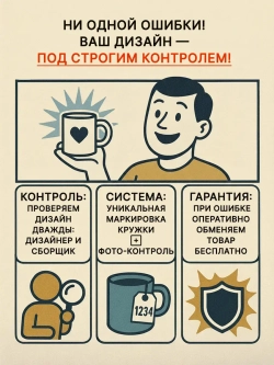 Кружка с Вашим фото, надписью или принтом на заказ
